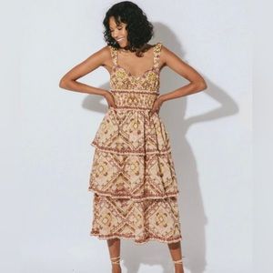 Cleobella Stella Geoprint Midi Dress